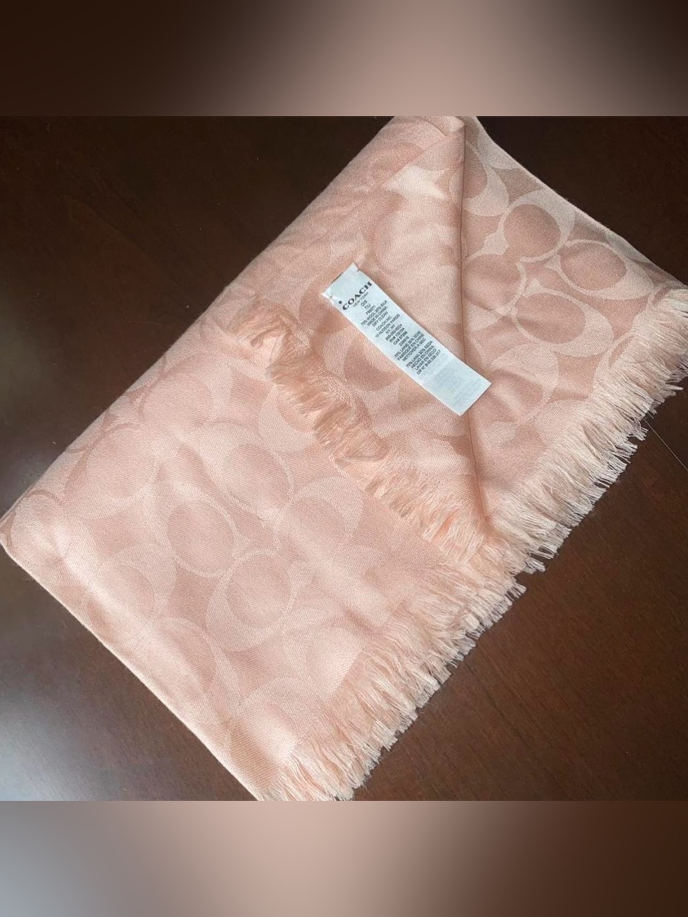 Coach New York Wool-Silk Blend Sweater - Blush Pink